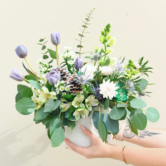 Winter Hues Floral Arrangement